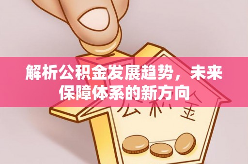 张家川解析公积金发展趋势，未来保障体系的新方向