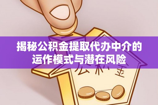 张家川揭秘公积金提取代办中介的运作模式与潜在风险
