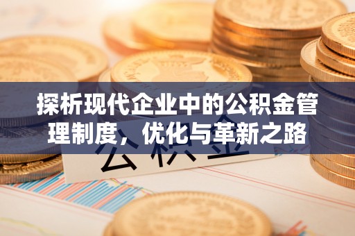 张家川探析现代企业中的公积金管理制度，优化与革新之路
