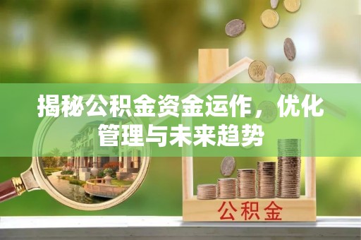 张家川揭秘公积金资金运作，优化管理与未来趋势